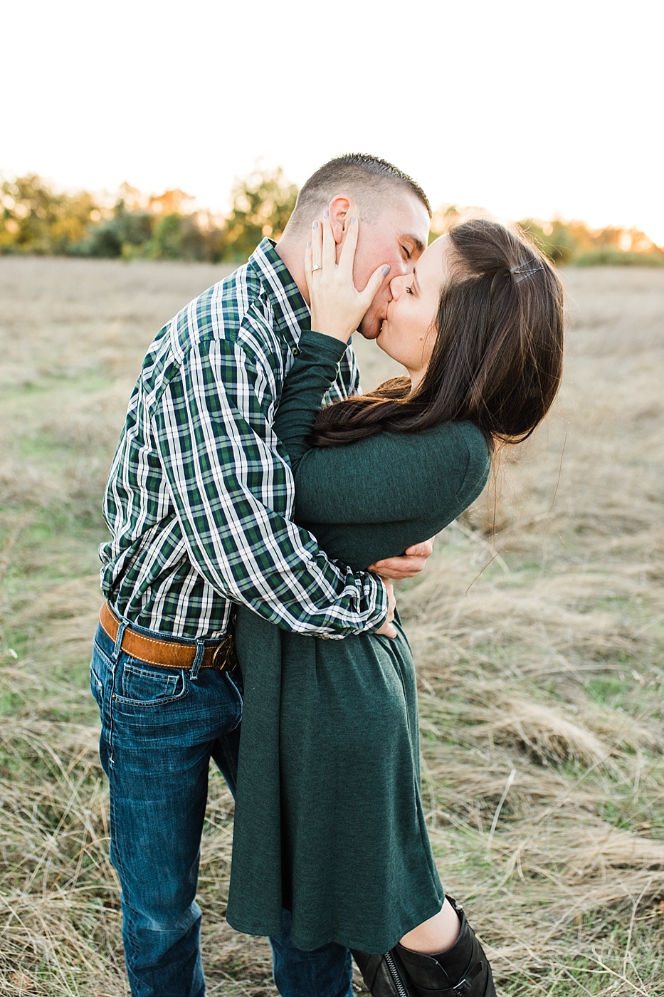 Folsom Engagement Session with Fall Cuddles - Ashley Baumgartner