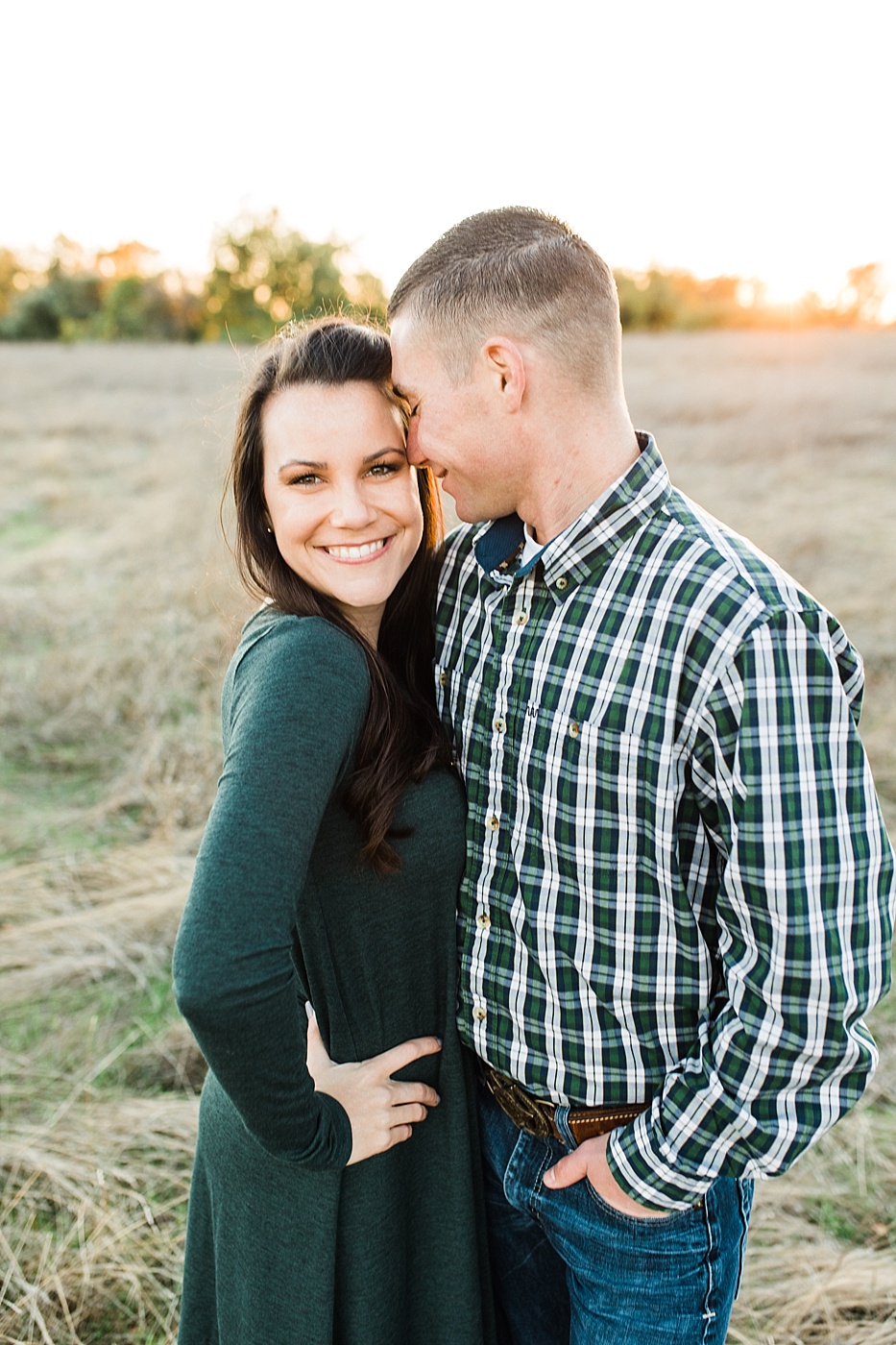 Folsom Engagement Session with Fall Cuddles - Ashley Baumgartner