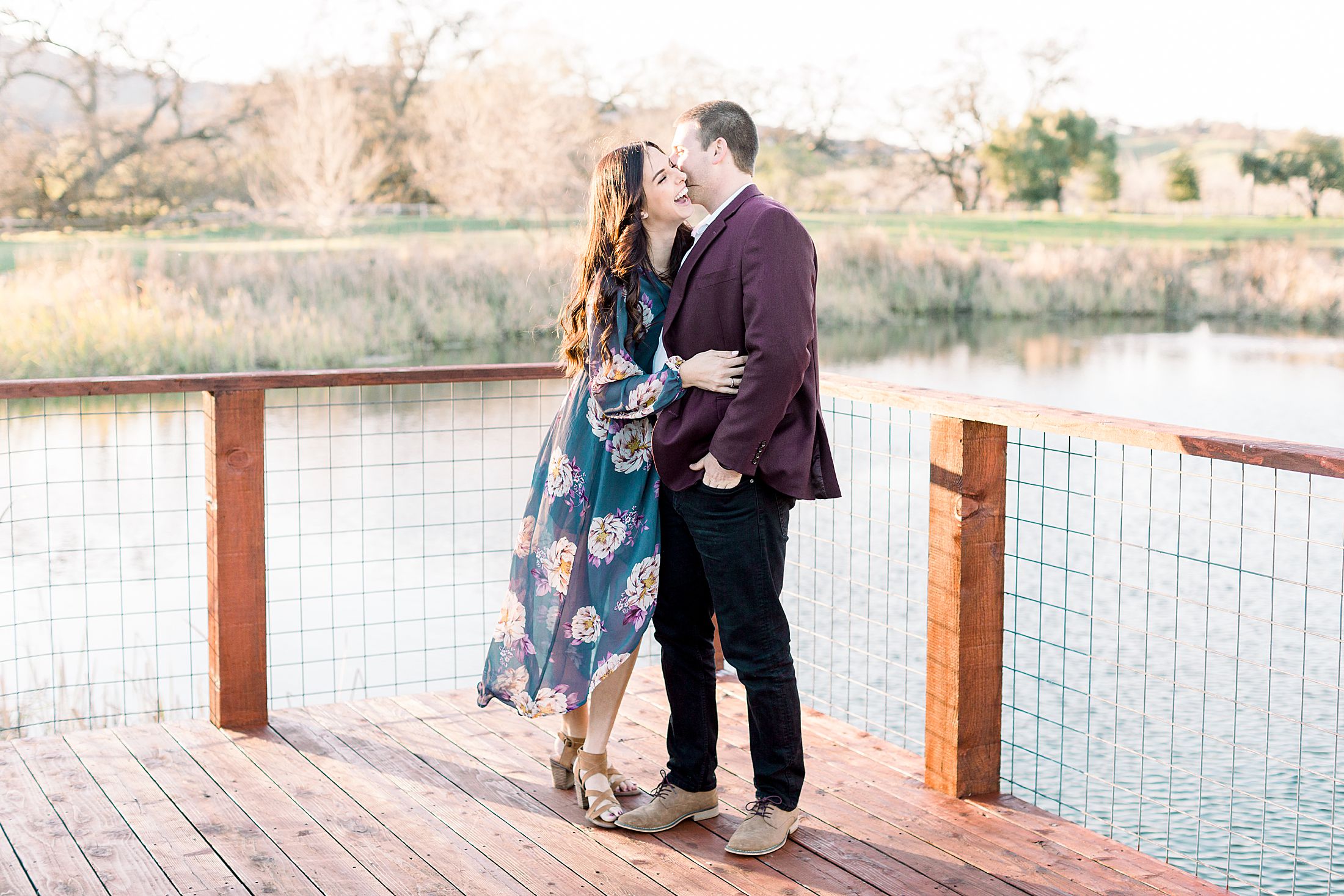 Field and Pond Engagement Session - Field and Pond Wedding - Jenn Robirds Events Wedding - Lindsey and Danny - Ashley Baumgartner - Winters Wedding Photographer_0026.jpg