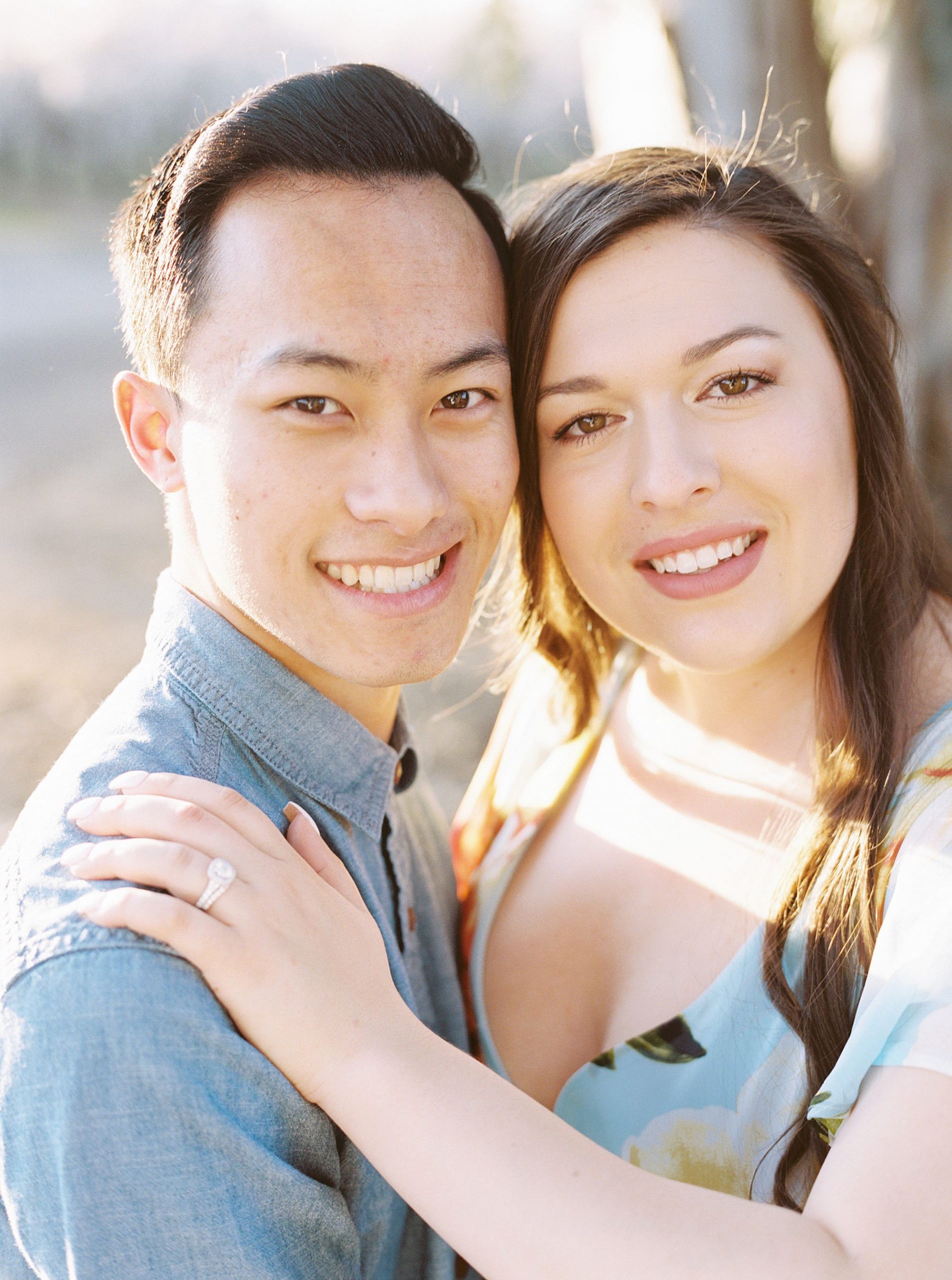 Almond Orchard Engagement Session - Caley and Tyler - Lone Oak Wedding - Ashley Baumgartner - Almond Blossom_0019.jpg