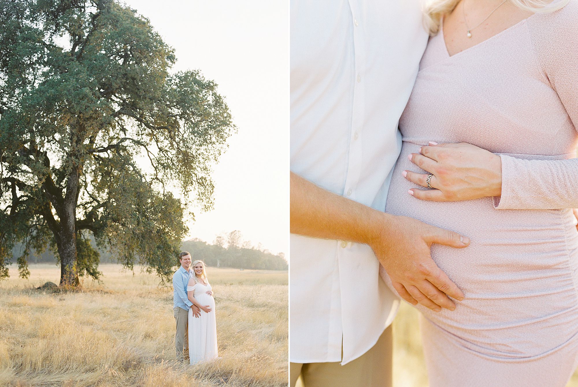 Golden Sacramento Maternity - Hannah and Connor - Ashley Baumgartner - Sacramento Maternity Photographer_0012.jpg