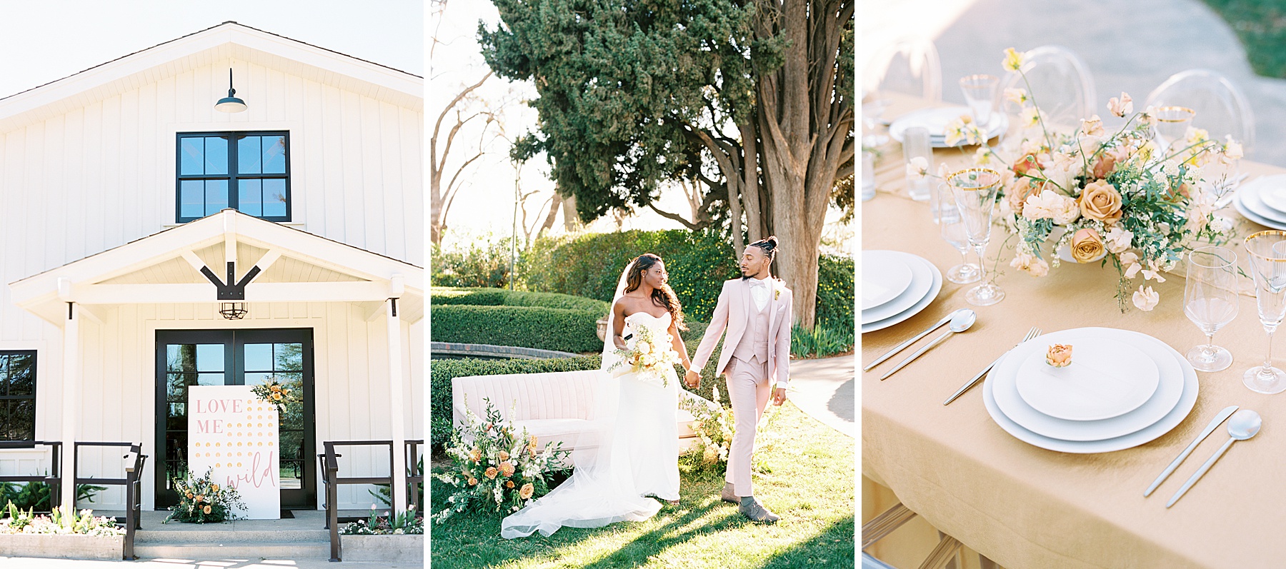 Park Winters Sacramento Wedding Inspiration with Sparkle and Dust Event