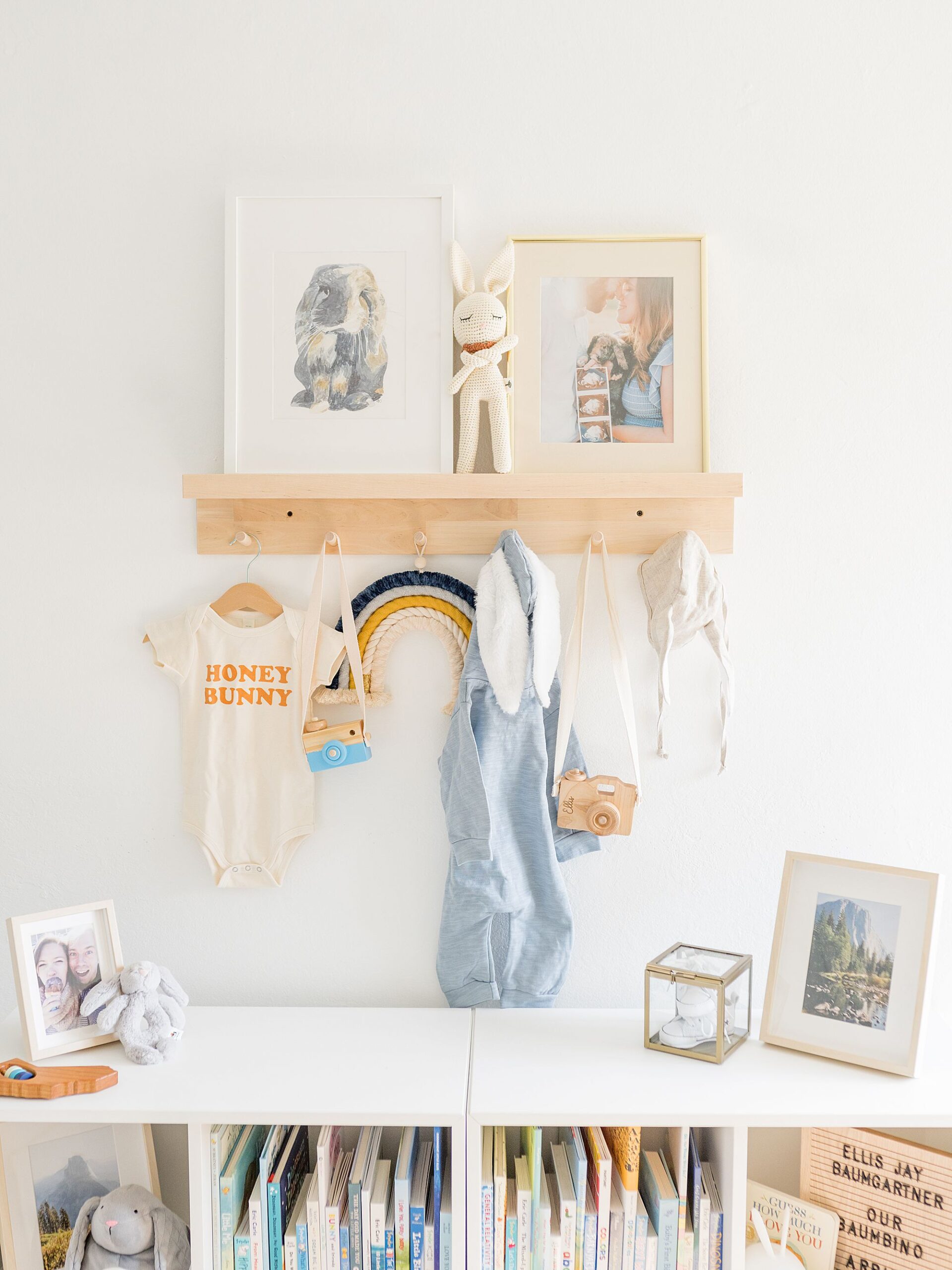 Ikea store nursery shelves