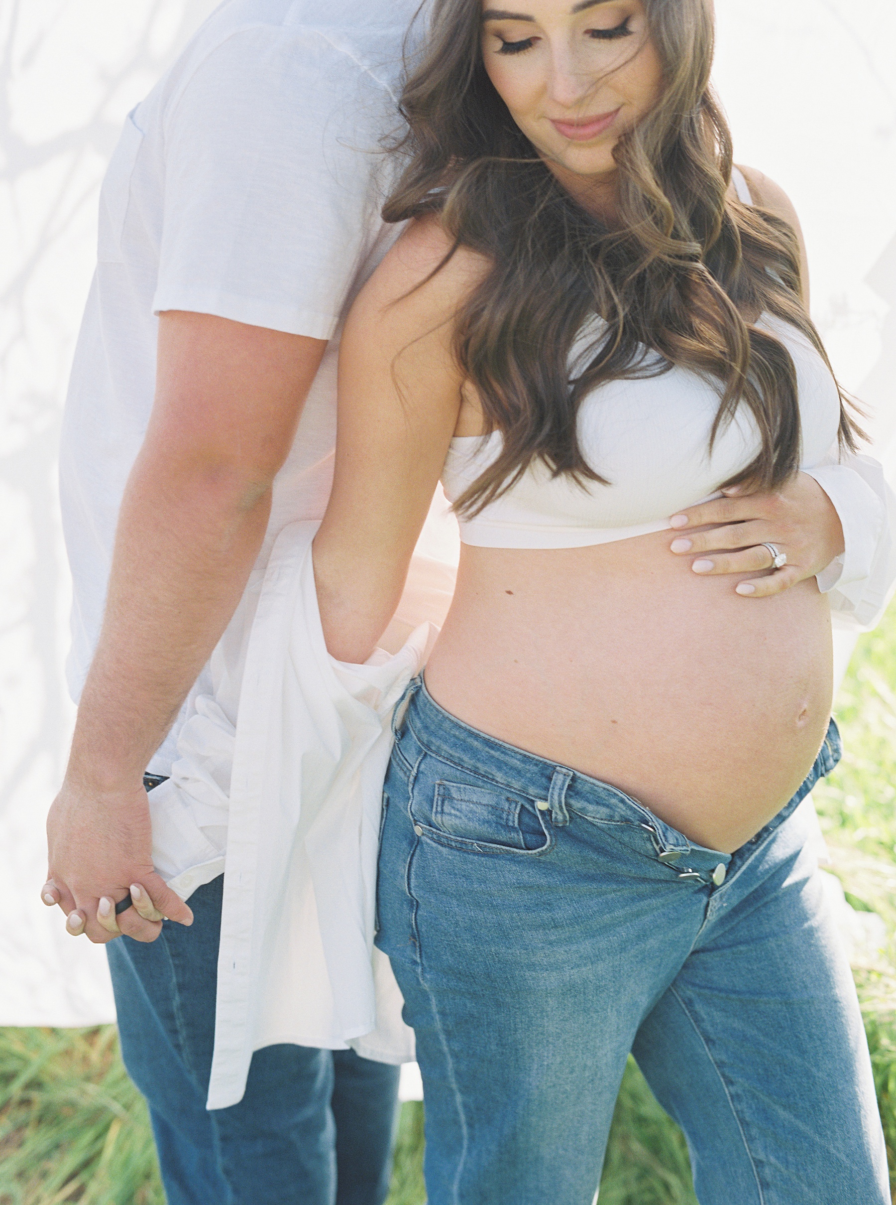 Wildflower Maternity - Folsom Maternity - Amy and Josh - Ash Baumgartner - Film Maternity Photos - Sacramento Photographer_0003.jpg