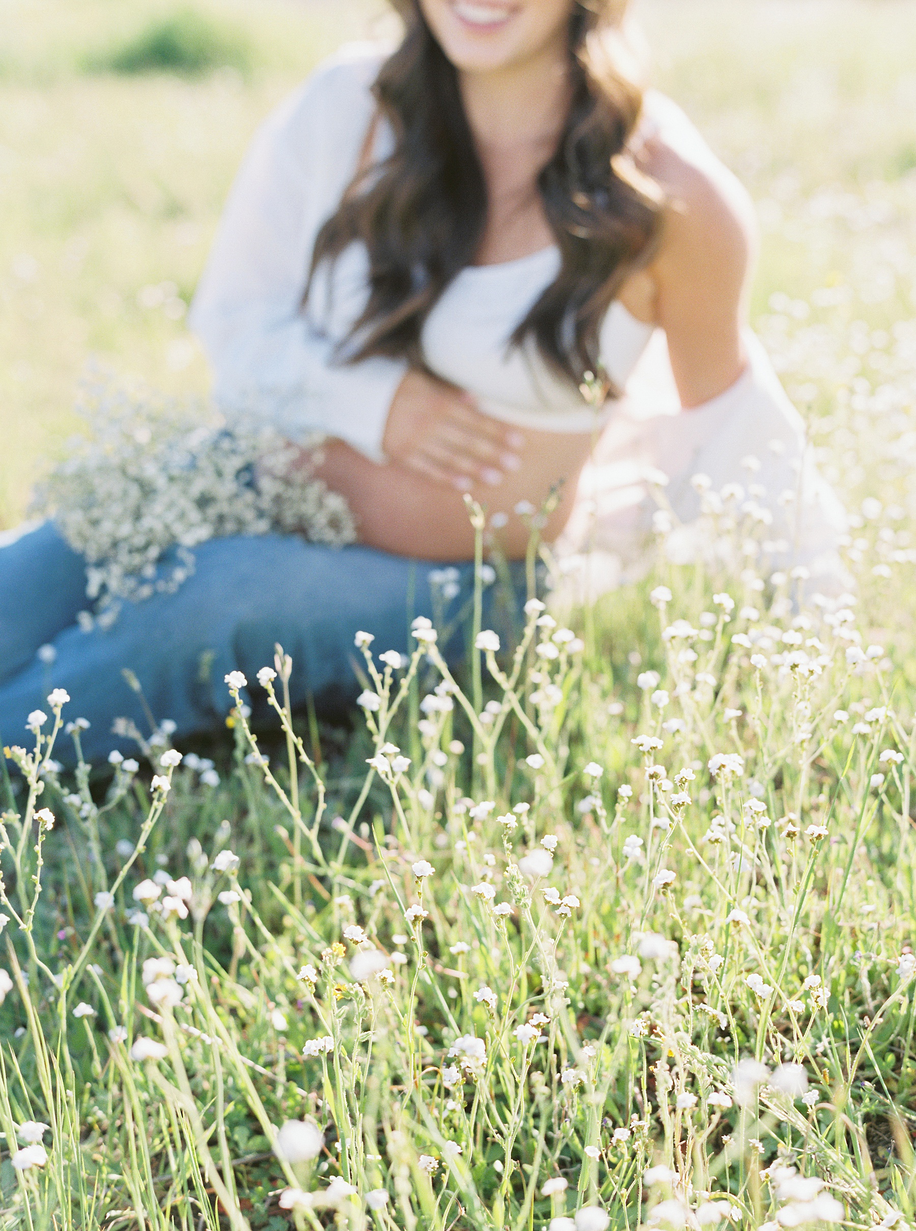 Wildflower Maternity - Folsom Maternity - Amy and Josh - Ash Baumgartner - Film Maternity Photos - Sacramento Photographer_0011.jpg