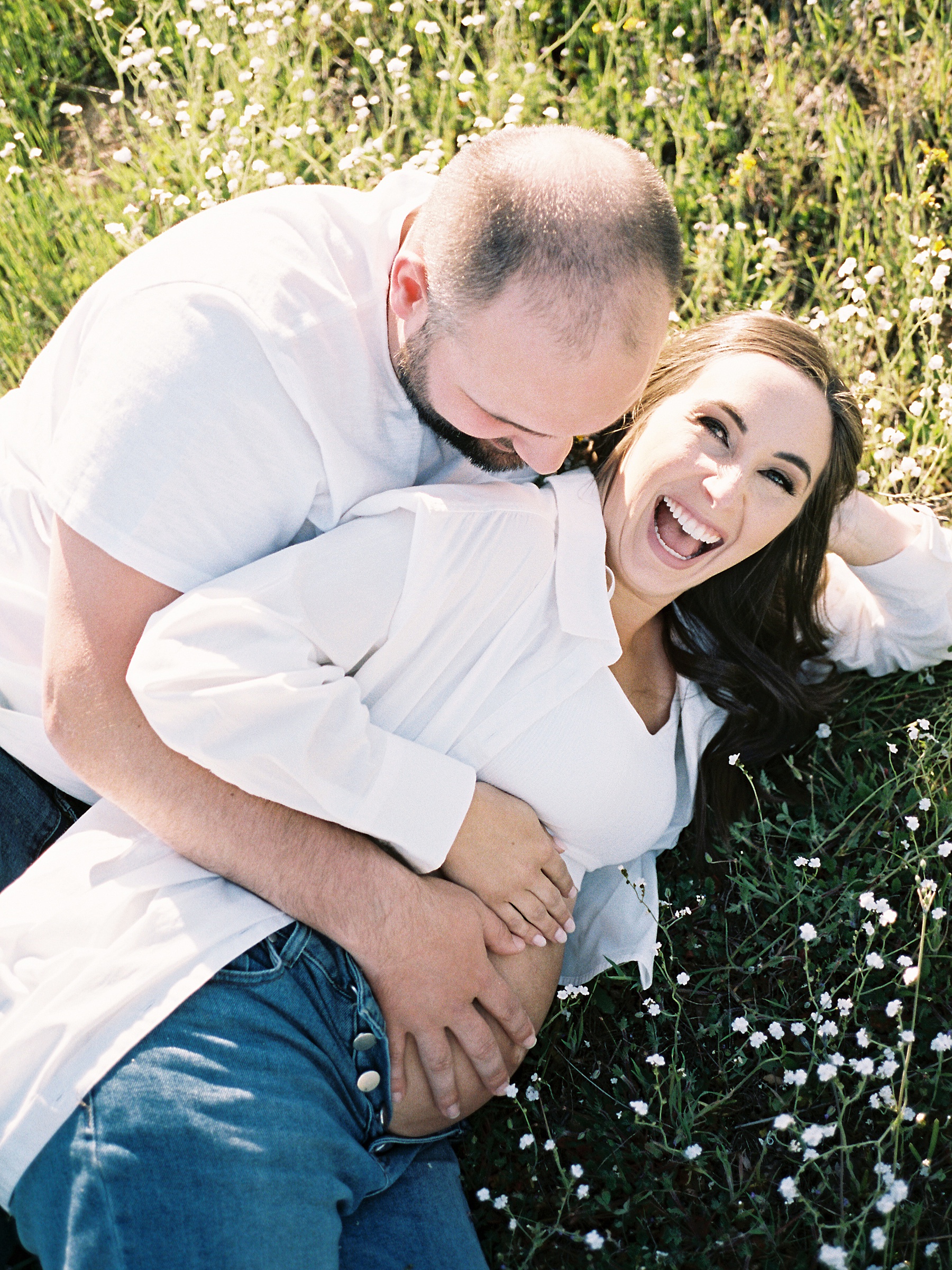 Wildflower Maternity - Folsom Maternity - Amy and Josh - Ash Baumgartner - Film Maternity Photos - Sacramento Photographer_0012.jpg