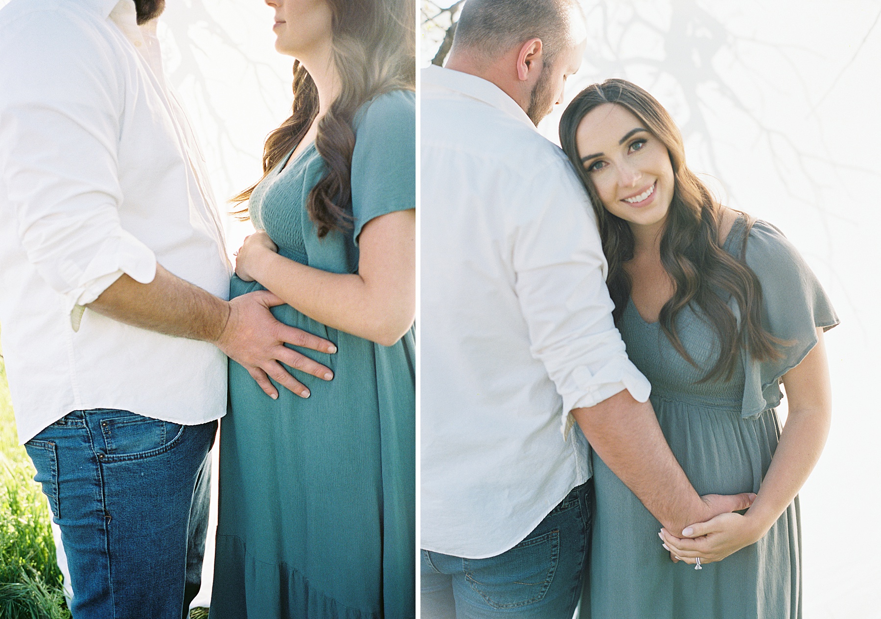 Wildflower Maternity - Folsom Maternity - Amy and Josh - Ash Baumgartner - Film Maternity Photos - Sacramento Photographer_0022.jpg